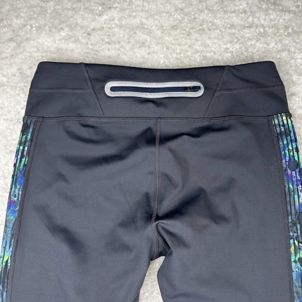 Athleta Swipe Sonar Tights Flint Gray leggings size small - Picture 3 of 10